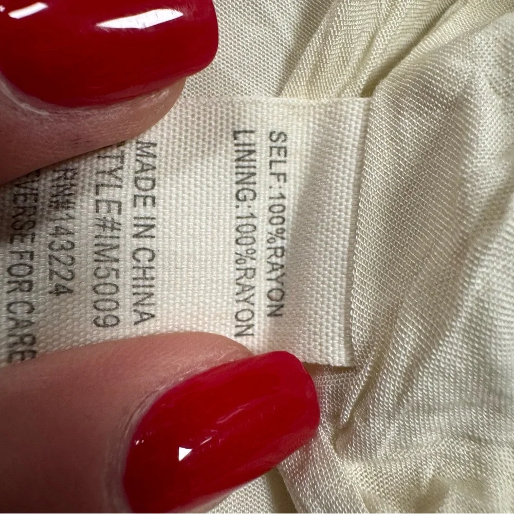 ILLA ILLA White Mini Dress Size Small